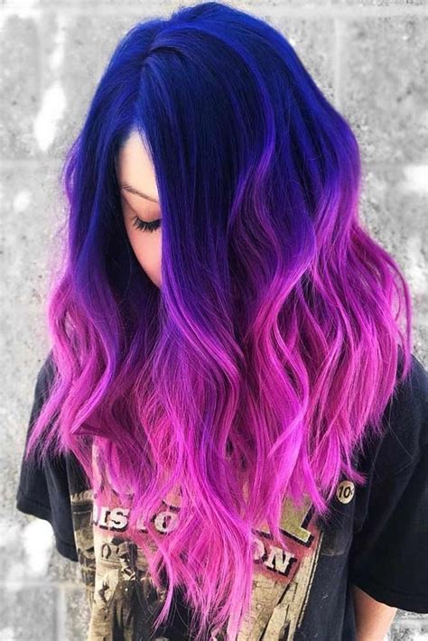 30 brilliant blue ombre hair color ideas youll love try hair styles hair dye colors cool