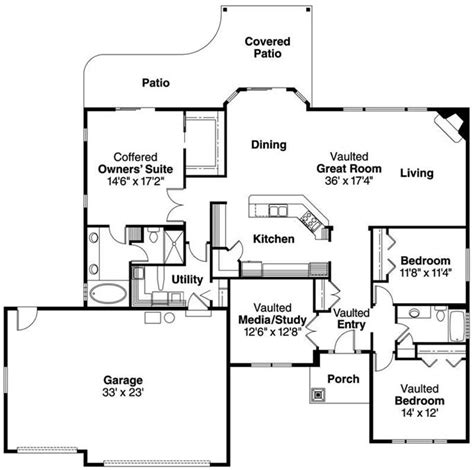 Craftsman Home Plan 3 Bedrms 2 Baths 2270 Sq Ft 108 1577