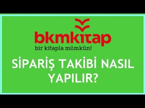 Bkm Kitap Sipari Takibi Nas L Yap L R Youtube