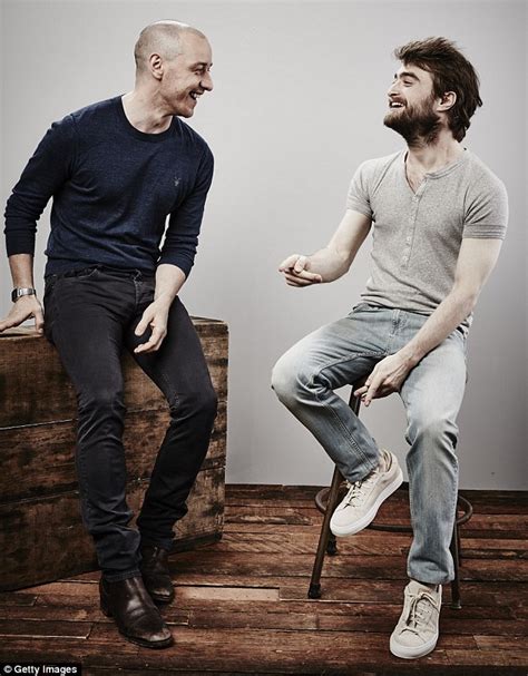 daniel radcliffe and james mcavoy promote new film victor frankenstein daily mail online
