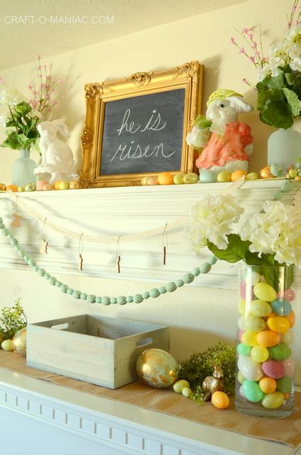 Easter Decorations For Living Room House Decor Interior