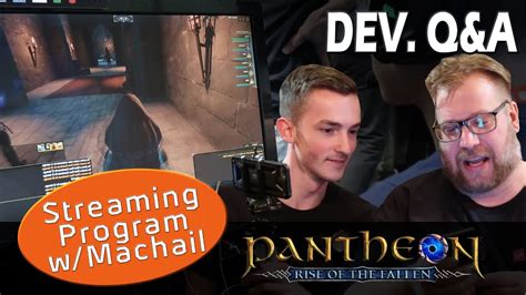Pantheon Rise Of The Fallen Streaming Program Discussion W Producer