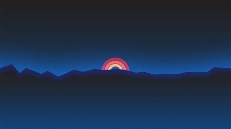 Hd 4k Retro Sunset Wallpapers Wallpaper Cave