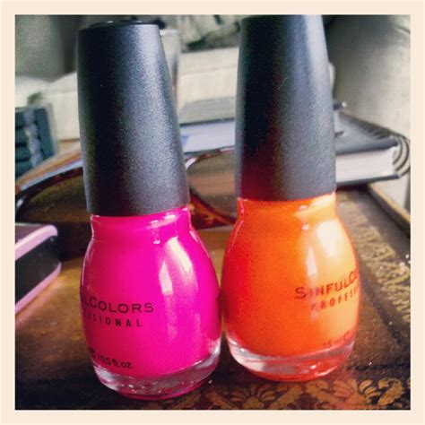 Sinful colors pink ansen, fuji fuji, baila baila nail polishes. Bedazzles After Dark: Insta-Weekend photos