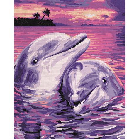 Tiere zeichnen lernen online anleitung. Delfine Malen nach Zahlen Schipper 24 x 30 cm Tiere Vorlagen Malvorlag, 18,99