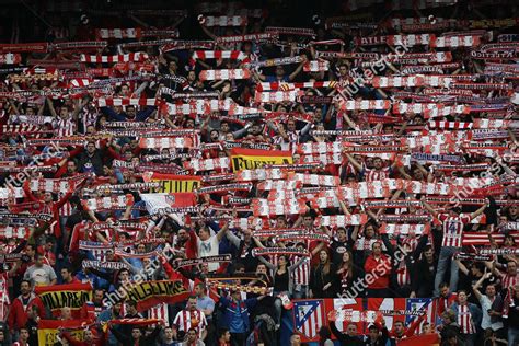 Atletico Madrid Fans Editorial Stock Photo Stock Image Shutterstock