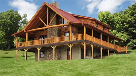 Todays Log Homes Range From Rustic Cabins To Massive Luxury Dwellings