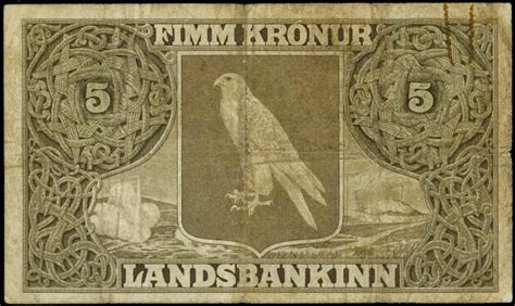 Buy your icelandic króna online at post office. Iceland banknotes 5 Kronur 1900|World Banknotes & Coins Pictures | Old Money, Foreign Currency ...