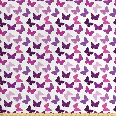 Butterfly Fabric By The Yard Butterfly Artwork With Swirled Wings