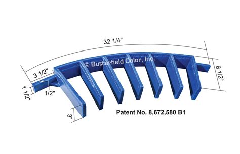 New Brick Soldier Curve Butterfield Color