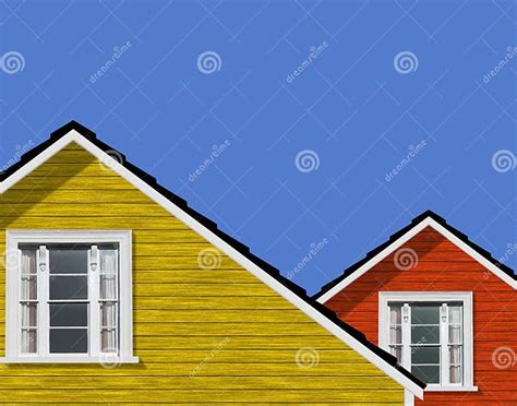 Modern Timber Clad Home House Stock Photo Image Of Clad Windows