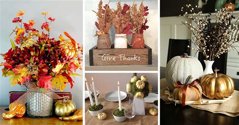 18 Best Diy Thanksgiving Centerpiece Ideas And Decorations For 2017
