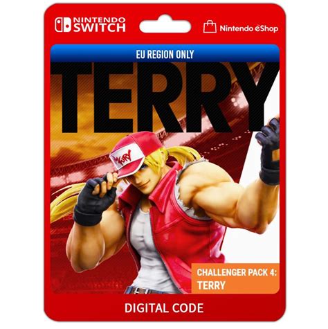 Super Smash Bros Ultimate Terry Bogard Challenger Pack 4 Dlc Nintendo®️ Switch Digital Dlc