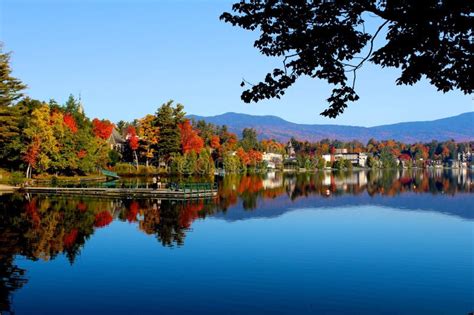 Lake Reflection Stock Photo Image Of Landscape Foliage 45084510