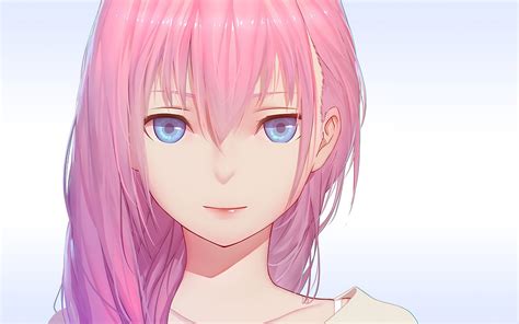 Illustration Long Hair Anime Anime Girls Manga Cartoon Pink Hair