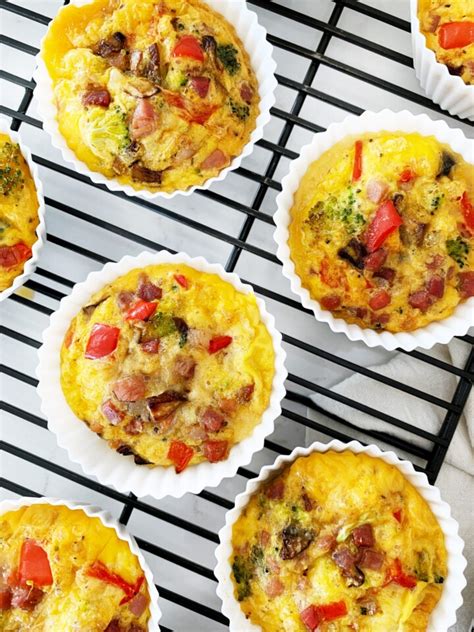 Prosciutto And Veggie Egg Muffins Whole30 Peace Love And Low Carb