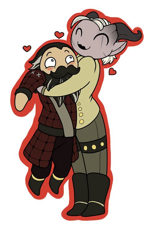 Blackwall And A Female Qunari Inquisitor Literally Repinned Because This Is Too Cute A Picture