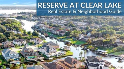 Reserve At Clear Lake Homes For Sale And Real Estate Trends