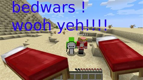Playing Minecraft Bedwars Very Epic Youtube