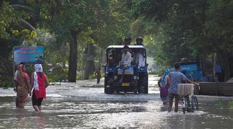 Floods Wreak Havoc In Assam Bihar Over 1 Crore Affected 114 Dead