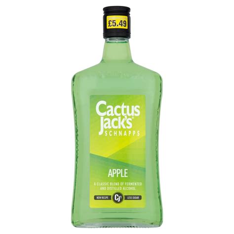 Cactus Jacks Schnapps Apple 50cl Bb Foodservice