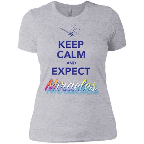 Keep Calm And Expect Miracles Tanks And Tops The Miracles Store