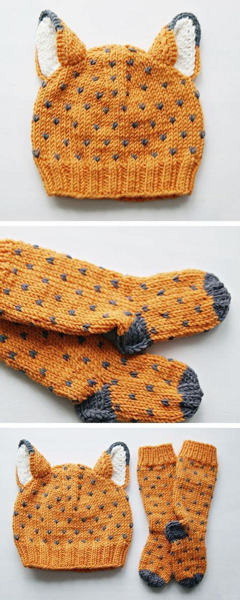 A baby hat knitting pattern that is perfect for a beginner is one knit on two needles and flat. 33+ Trendy Knitting Socks Fox Free Pattern in 2020 ...