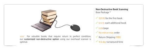 Book Scanning: We Scan Books For Consumers | Non-Destructive Scanning Services, Scanning Book