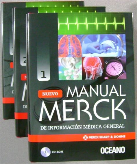 Nuevo Manual Merck De Informacion Medica General 3 Tomos Oceano