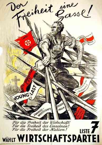 Die deutschen sind nach dem ersten weltkrieg bereit, ihren staat in eine demokratie. Reichstagswahl 1930 - Wahlplakate in der Weimarer Republik