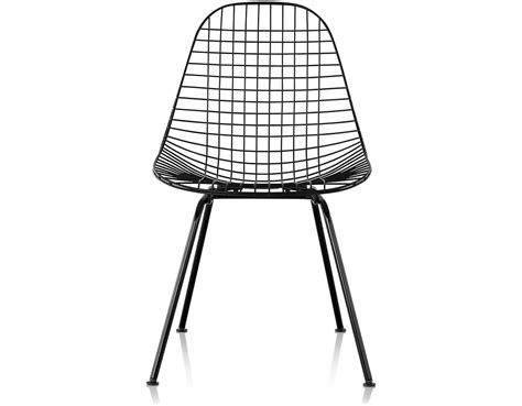 The wire chair is available without upholstery, with a seat cushion, or with seat and back cushions. Eames® Wire Chair With 4 Leg Base - hivemodern.com