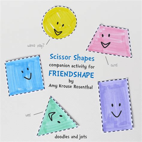 Friendshape Review And Printable Doodles And Jots Kids Learning