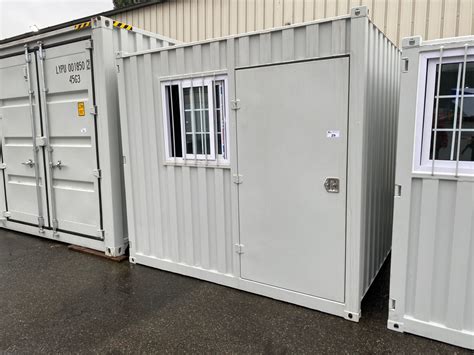 Brand New 9 Storage Container Mobile Office 1 Door And 1 Window