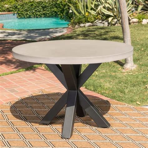 Our Best Patio Furniture Deals Concrete Dining Table Concrete