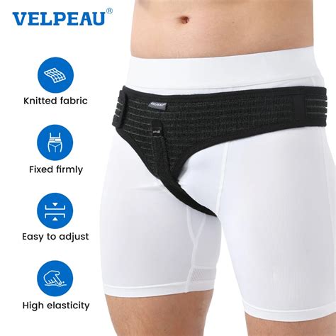 Velpeau Hernia Belt Truss For Single Inguinal And Pain Relief Sport
