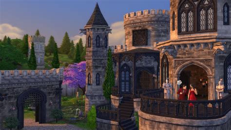 The Sims 4 Castle Estate And Goth Galore Kits Release Date And Features