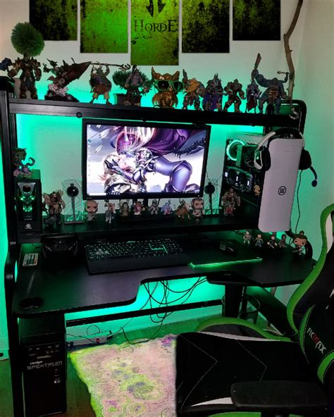 There Is My Gaming Set Up Already Done Not A Lot Of Space As Well And