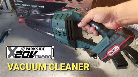 Parkside Cordless Vacuum Cleaner PHSSA 20 LI A1 X20 TEAM YouTube
