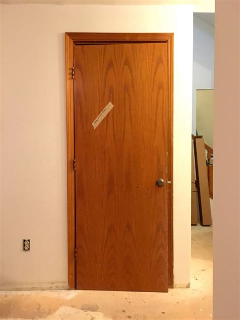 See more ideas about painting wood trim, wood trim, house design. Transforming dated doors with paint and hardware (step-by ...