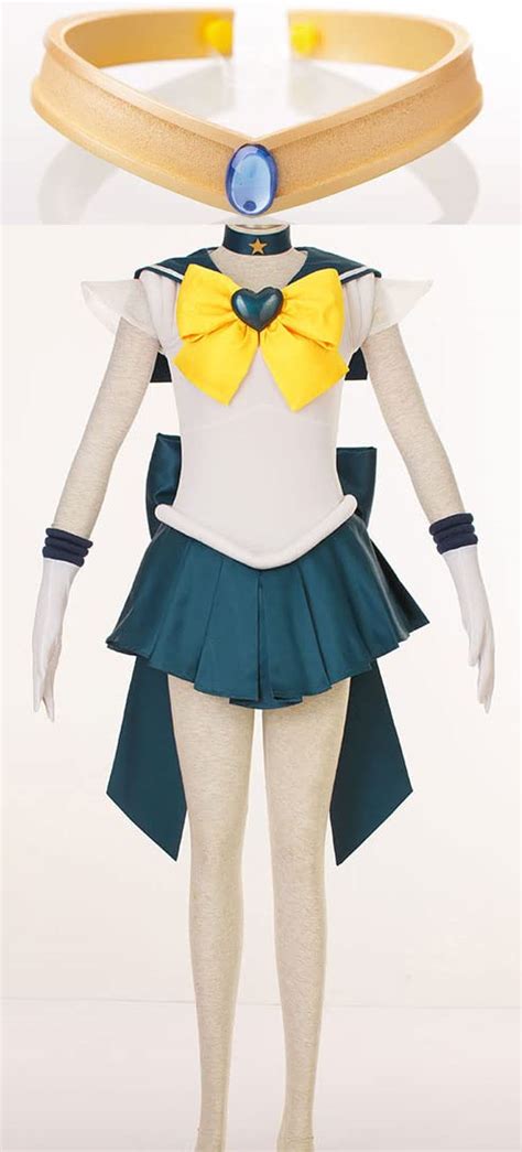 Buy Moon Lady Uranus Crystal Cosplay Costume Tenoh Haruka School Mariner Uniform Dress Halloween