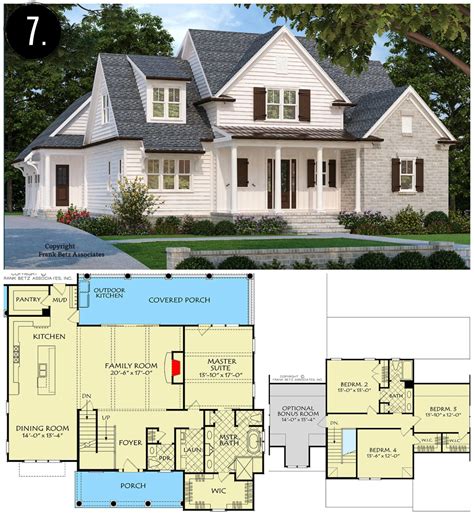 New Modern Farmhouse Floor Plan Designs And Farmhouse Floor Plans Of