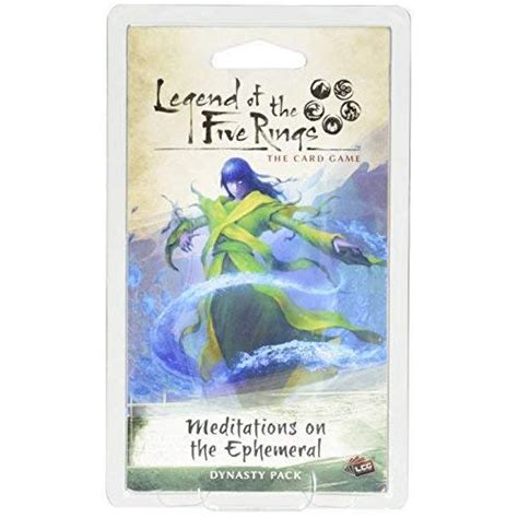 Legend Of The Five Rings Lcg Meditations On The Ephemeral Expansion