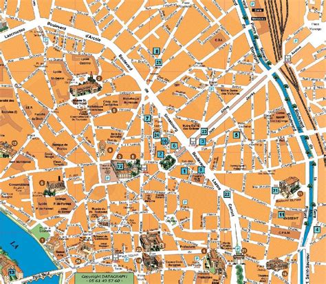 Mapas Detallados De Toulouse Para Descargar Gratis E Imprimir