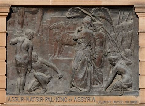 Assur Natsir Pal King Of Assyria 1906 By Gilbert Bayes PRBS Art