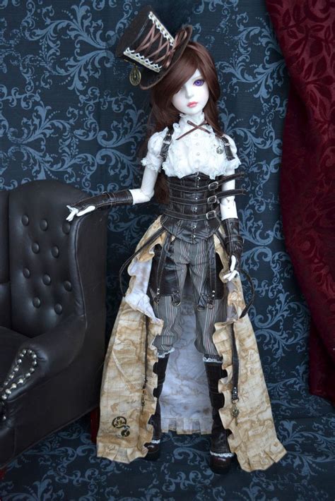 Beautifully Crafted Steampunk Bjd Doll