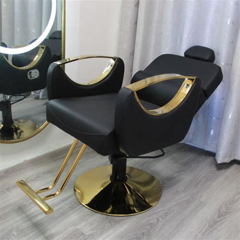 Hairdressing Chair Can Be Put Down Barber Chairs Hair Salon Special Lifting Rotating