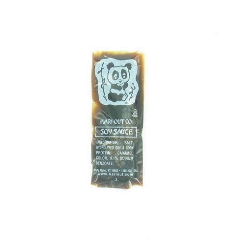Panda Soy Sauce Packet 450case Round Eye Supply