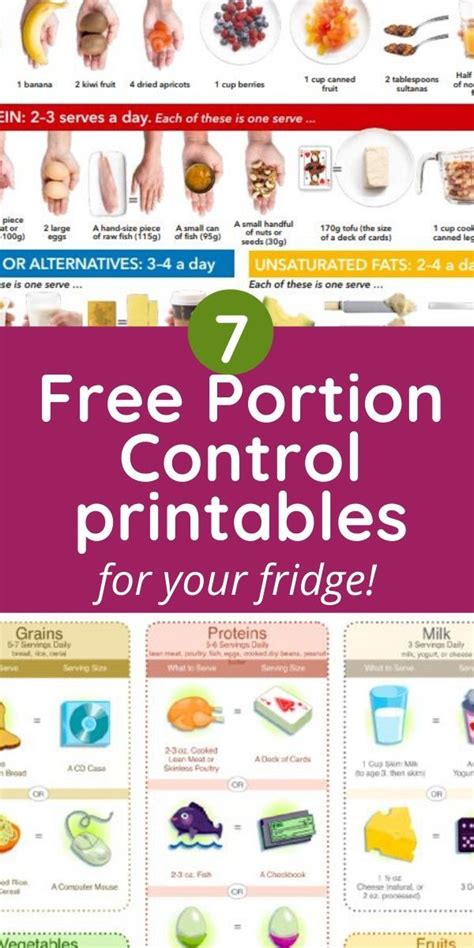 Portion Control Printables Printable Word Searches