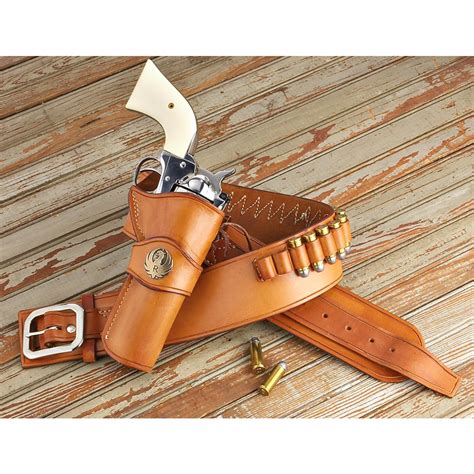 Classic Old West Style Ruger Western Rig Holster And Belt Set 186930