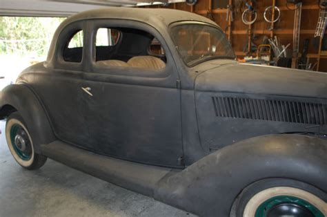 1936 Ford Coupe Barn Find W Clear Title